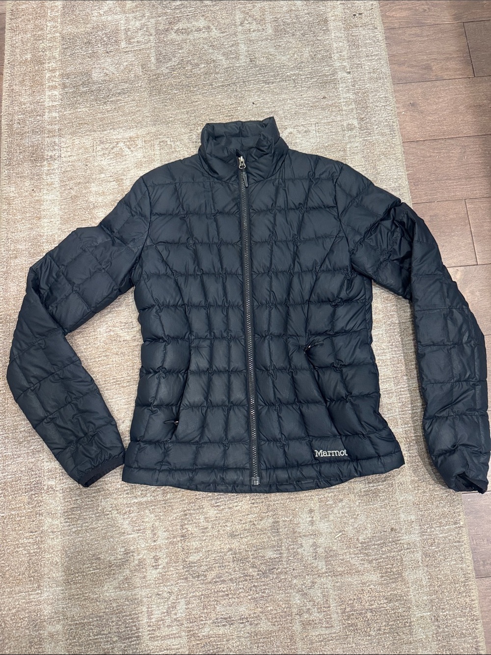 Marmot Women’s Black Quilted Packable Ski Jacket